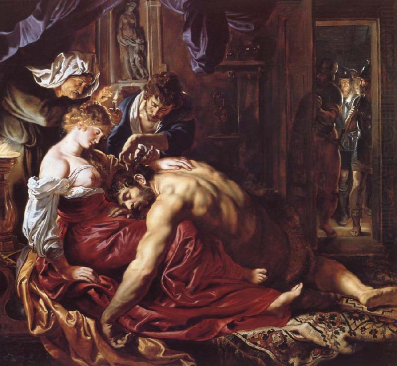 Peter Paul Rubens Samson and Delilah china oil painting image